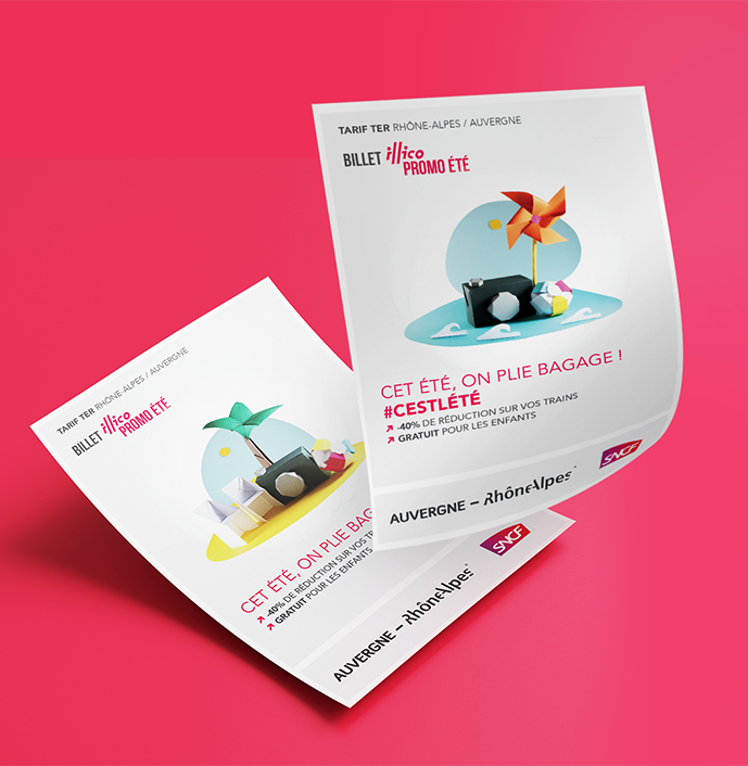 Création de flyer sur Lyon - Agence de publicité