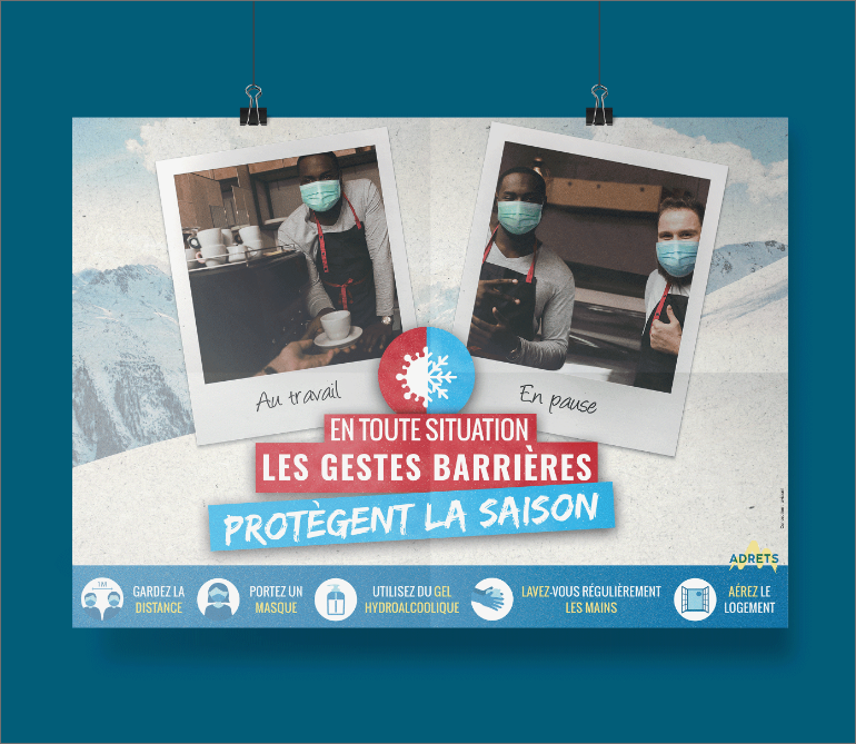 Création d'une campagne de communication pour les Adrets - Agence de création AVICOM'