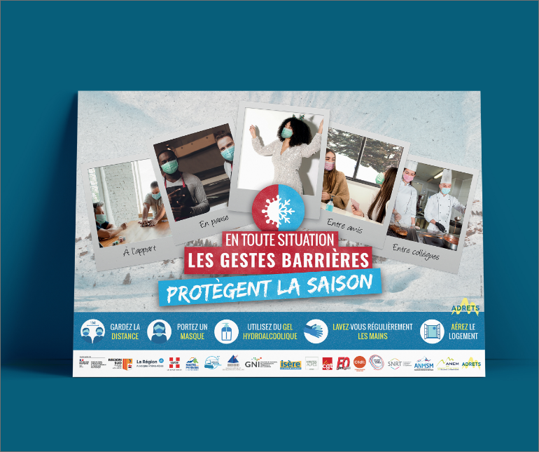 Campagne de communication les Adreset - Agence de communication AVICOM'