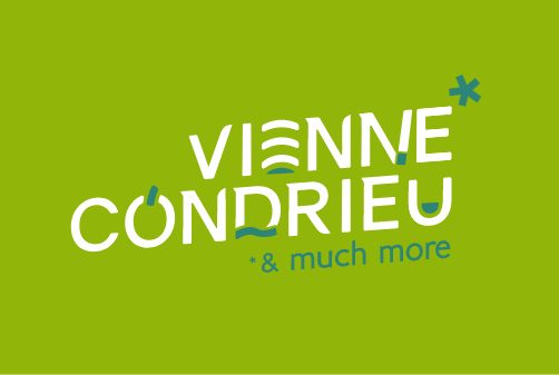 logo vienne condrieu sur fond vert