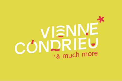 logo vienne condrieu sur fond jaune