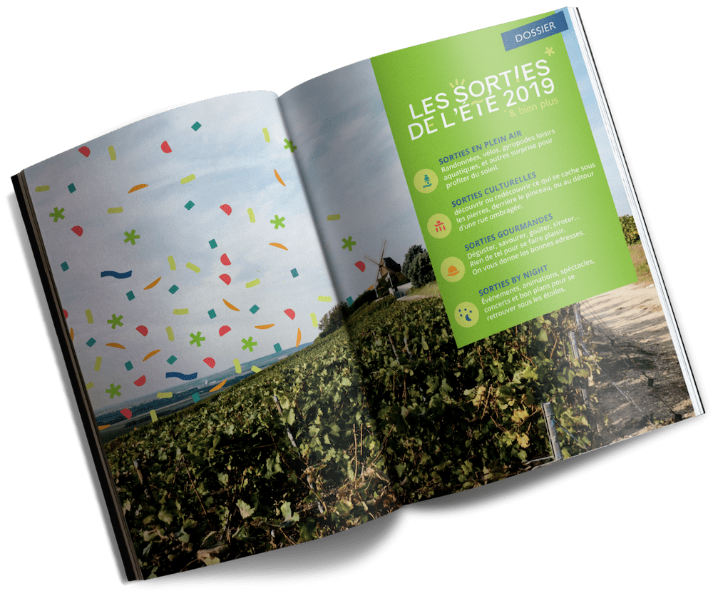 Mockup magazine, mise en page et création graphique avicom' Lyon