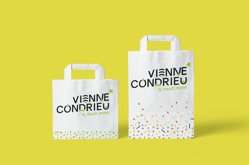 sac brandés avec le logo de vienne condrieu