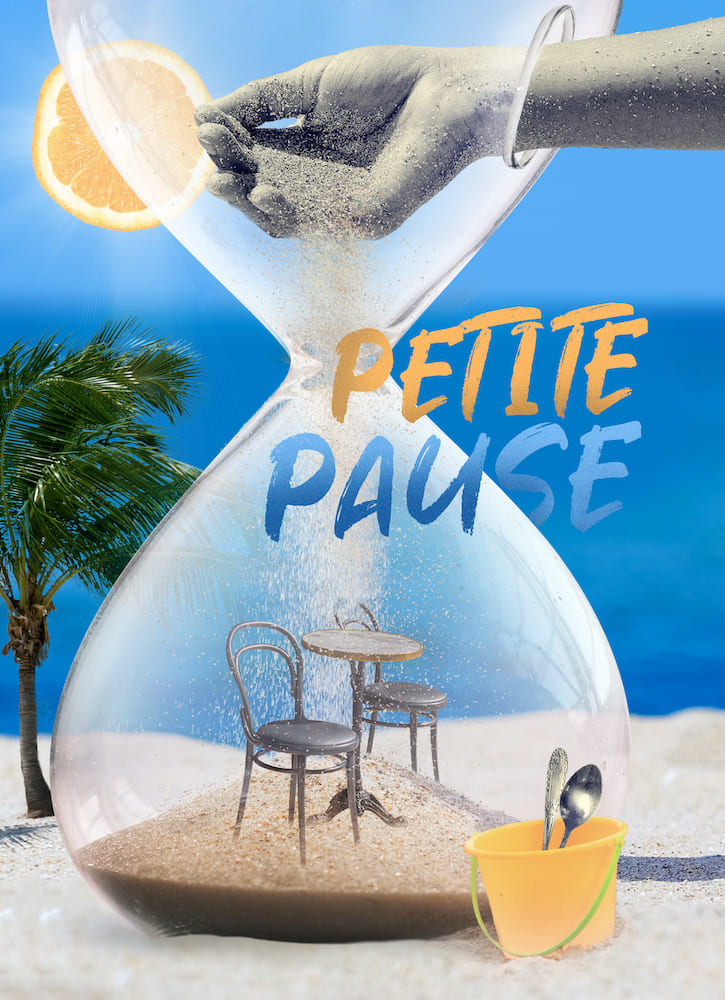Création graphique pour l'encoche petite pause