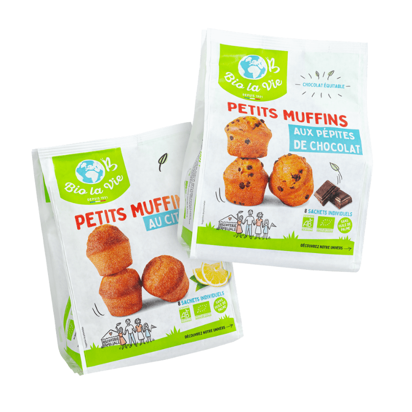 Création d'un packaging pour une marque de biscuits